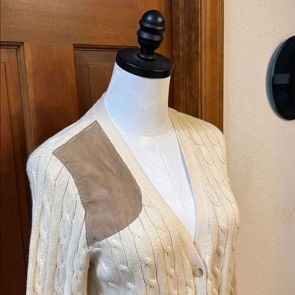 Ralph Lauren Women's Ivory Knit Sweater Size M - Picture 6 of 8